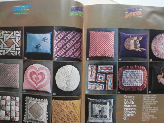 Creatief Handwerkboek - Libelle - 4/1977 + 2 x merklap - Afbeelding 7