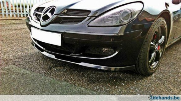 Mercedes SLK R171 180 200 250 350 AMG Voorspoiler spoiler - 6