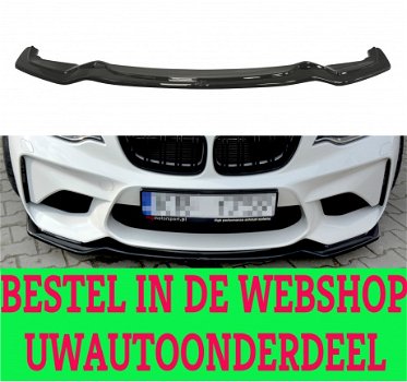 Bmw M2 F87 Coupe Voorspoiler Spoiler Splitter Versie 1 - 1