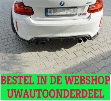 Bmw M2 F87 Coupe Rear Side Splitters - 4