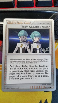 Team Galactic's Wager  115/123  2008 World Championship nm 2