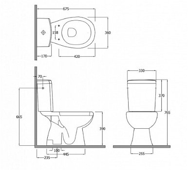 Sanifun toilet All In One Eufemia 24 - 2