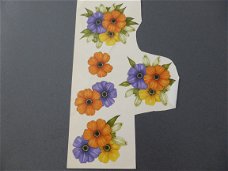 3D Knipvel 345, bloemen