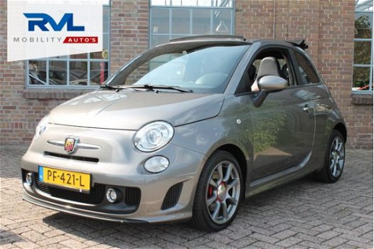 Fiat 500 C - 1.4-16V Abarth 2011 100.639KM 135PK Cabrio Airco Leder PDC LMV - 1