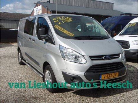 Ford Transit Custom - L2 H1 Dubbel Cabine Trend 45425 Km Bj 17 - 1