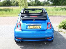 Fiat 500 C - Sport Savali 105pk | 16" lmv zwart | 7'' Navigatie | Parkeersensoren