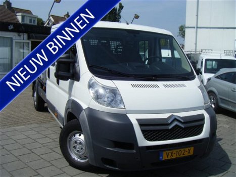 Citroën Jumper - 35 2.2 HDI L3 Zwaar DC VOORZIEN VAN DUBB.CABINE+OPEN LAADBAK BTW - 1