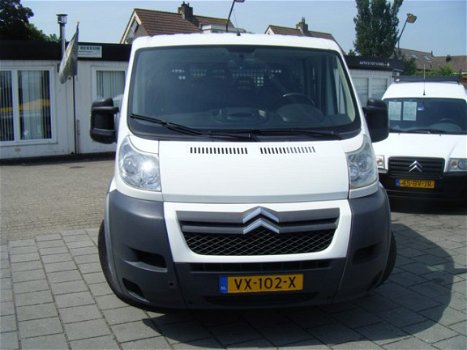 Citroën Jumper - 35 2.2 HDI L3 Zwaar DC VOORZIEN VAN DUBB.CABINE+OPEN LAADBAK BTW - 1