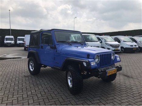 Jeep Wrangler - 2.5i 4x4 / TJ / NL AUTO / Soft top + Hardtop / Trekhaak / Stuurbekrachtiging - 1