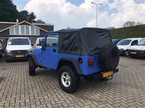 Jeep Wrangler - 2.5i 4x4 / TJ / NL AUTO / Soft top + Hardtop / Trekhaak / Stuurbekrachtiging - 1