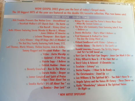 Wow gospel 2002 (2 cd's) - 2