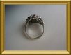 Mooie zilveren design ring : grillig - 2 - Thumbnail