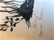 Mooi antiek knipwerk, knipselkunst, papierknipkunst, silhouet, 1929 - 4 - Thumbnail
