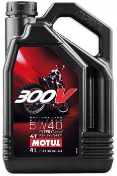 Motorolie MOTUL 104135 5W40 4L 300V FACTORY LINE OFF ROAD - 1