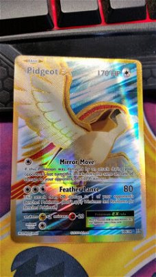 Pidgeot EX  104/108 (Full Art)  XY Evolutions nearmint