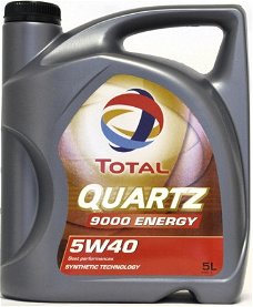 Motorolie TOTAL QUARTZ 5W40 5L 9000 ENERGY / 229.5 / 502.00