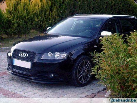 Audi A3 / S3 8P Voorspoiler Spoiler - 5