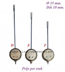 = Franse pendule slinger = 38403