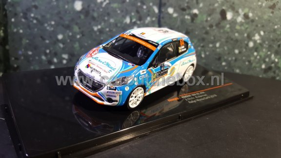 Peugeot 208 R2 NO 64 rally Monte Carlo 1:43 Ixo - 2