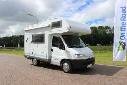 Hymer Swing 494 alkoof kleine camper - 1