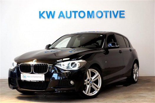 BMW 1-serie - 118d M sport pakket AUT/ NAVI/ XENON/ ALCANTARA/ CRUISE/ CLIMA/ PARKEERSENSOREN/ DEALE - 1