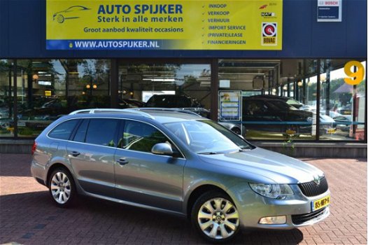 Skoda Superb Combi - 1.8 TSI Ambition Business Line AUTOMAAT/ ECC/ LMV/ CV/ AIRCO/ EL.RAMEN/ ETC - 1