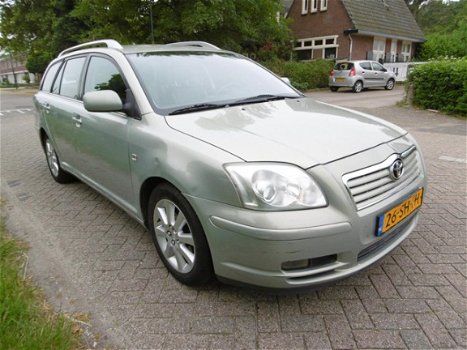 Toyota Avensis Wagon - 1.8 VVTi Linea Luna Automaat Leder Clima Cruise Trekhaak 1300kg - 1