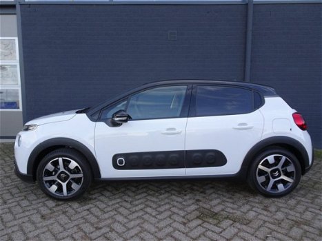Citroën C3 - 1.2 PureTech Shine Navi/Clima/Camera/Radio-DAB-USB/Cruise control/Parkeersensoren/LM-ve - 1