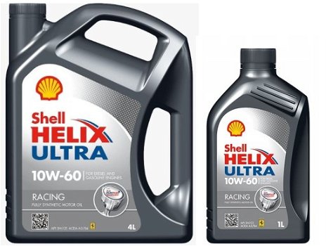 Motorolie SHELL 10W60 5L HELIX ULTRA RACING SN/CF - 1