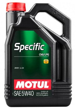 Motorolie MOTUL 101719 5W40 5L SPECIFIC CNG LPG - 1