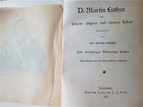 Zum 400 jährigen geburtstage luther (jaar1883) Duitstalig - 5