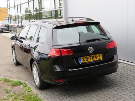 Volkswagen Golf Variant - 1.6 TDI Comfortline Trekhaak Xenon Stoelverw Navi Airco Bluetooth - 1