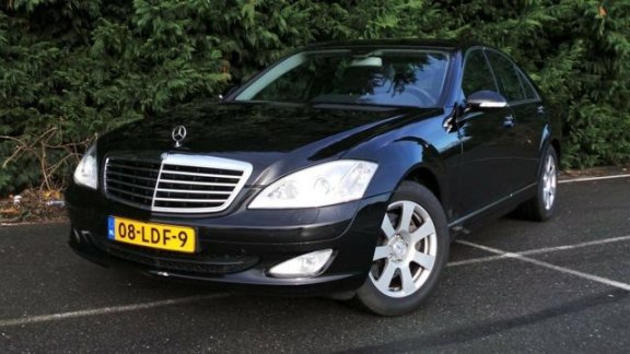 Mercedes-Benz S-klasse - 350 AUT. SCHUIF-/KANTELDAK, LEER, NAVI, PDC - 1