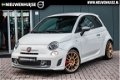 Fiat 500 Abarth - 1.4 T-Jet Turismo / Sportautomaat + f1 flippers / Akrapovic uitlaat / Leder + Alca - 1 - Thumbnail