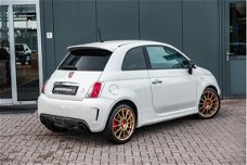 Fiat 500 Abarth - 1.4 T-Jet Turismo / Sportautomaat + f1 flippers / Akrapovic uitlaat / Leder + Alca