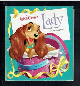 Walt Disney's Lady (engels, Whitman Publishing 1954) - 1