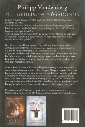Philipp Vandenberg met Het Geheim van de Madonna - Afbeelding 2