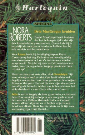 Harlequin Kerst Special nummer 61 Nora Roberts Drie MacGregor bruiden - Afbeelding 2