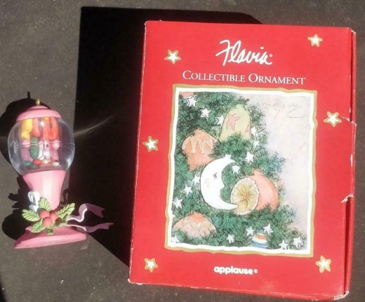 Vintage kauwgom machine kerst boom ornament uit 1992 - Afbeelding 2