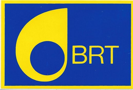 stickers BRT en Radio 1 - 3