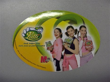 stickers Lutti snoep - 1