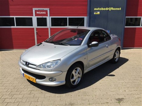 Peugeot 206 CC - 1.6-16V SUPER NETTE CABRIO LEER AIRCO /CLIMA EINDEJAARS AANBIEDING - 1