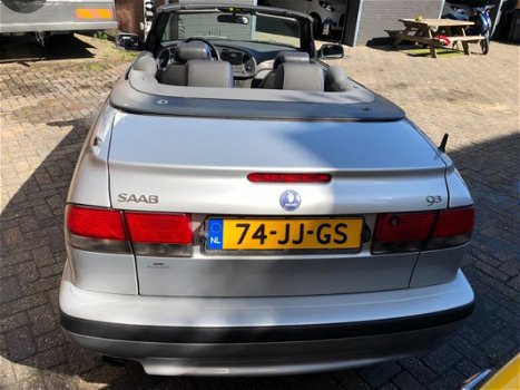 Saab 9-3 Cabrio - 2.0t Anniversary AUTOMAAT AIRCO ZILVER GRIJS - 1