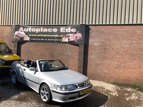 Saab 9-3 Cabrio - 2.0t Anniversary AUTOMAAT AIRCO ZILVER GRIJS - 1