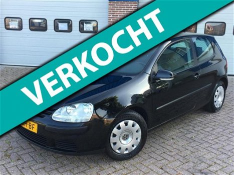 Volkswagen Golf - 1.6 FSI Turijn 6 BAK/ ZUINIG/AIRCO/RIJDT GOED/APK - 1