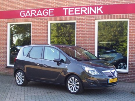 Opel Meriva - 1.4 Turbo Cosmo 140PK clima, cruise, pdc, trekhaak, elektr.ramen RIJKLAAR - 1