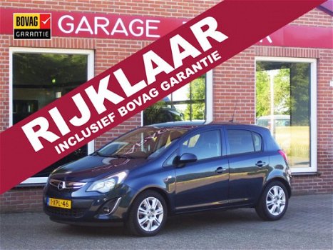 Opel Corsa - 1.4-16V BlitZ 101PK 5-drs clima, cruise, navi, PDC, bluetooth, elektr.ramen RIJKLAAR - 1