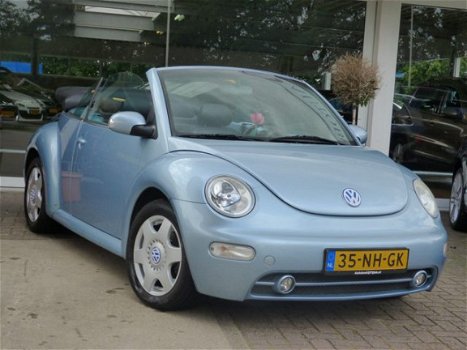Volkswagen New Beetle Cabriolet - 2.0, Airco, Leder, Elektr. kap Zeer mooi - 1