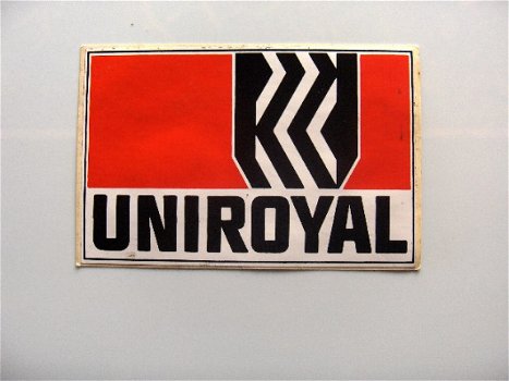 sticker Uniroyal - 1