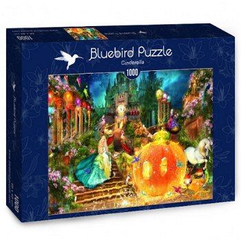 Bluebird Puzzle - Cinderella - 1000 Stukjes - 2